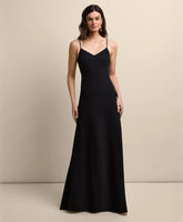 V-Neck Spaghetti Strap Gown | Brooks Brothers
