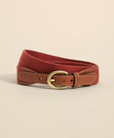 Webbed Leather-Accent Belt | Brooks Brothers