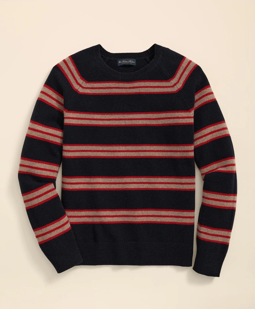 Wool Archive Stripe Sweater | Brooks Brothers