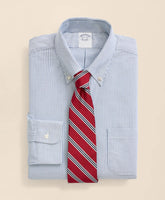 American-Made Oxford Cloth Button-Down Stripe Dress Shirt | Brooks Brothers