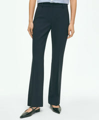 The Essentials Brooks Brothers Stretch Wool Flare Leg Trousers | Brooks Brothers