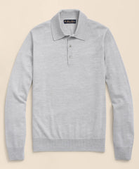 Ultimate Merino Wool Polo Sweater | Brooks Brothers