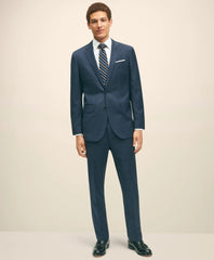 Slim Fit Wool Checked 1818 Suit | Brooks Brothers