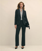 The Essentials Brooks Brothers Stretch Wool Flare Leg Trousers | Brooks Brothers