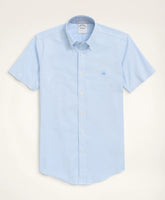 Stretch Non-Iron Oxford Button-Down Collar Short-Sleeve Sport Shirt | Brooks Brothers