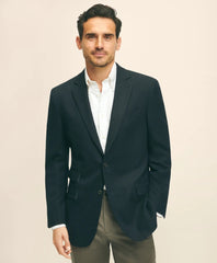 Traditional Fit Stretch Wool Hopsack Blazer | Brooks Brothers