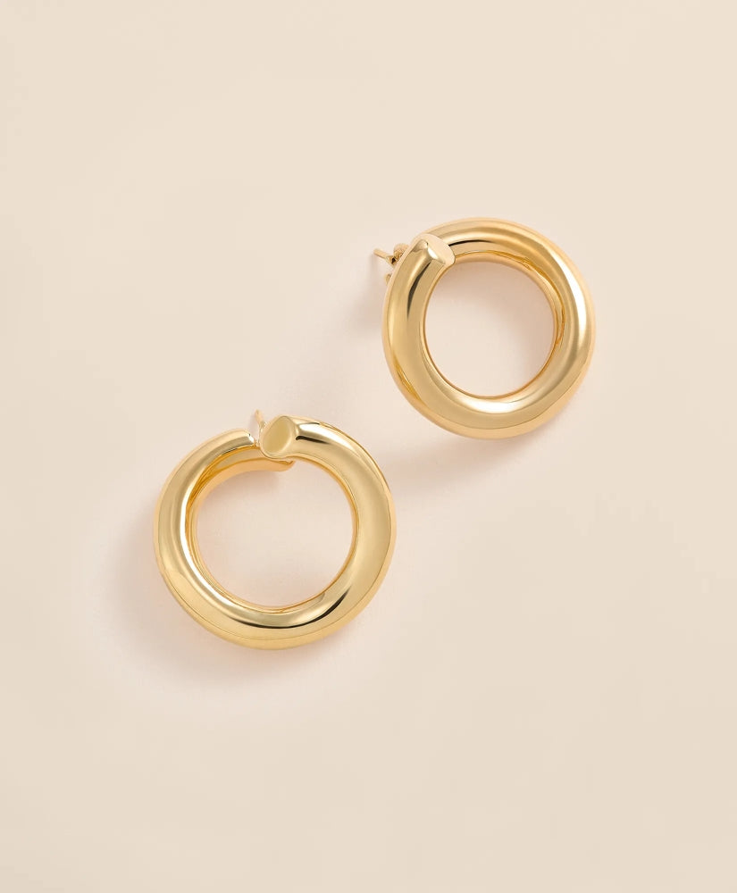 14k Gold Hoop Earrings | Brooks Brothers