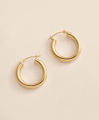 14k Gold Small Hoop Earrings | Brooks Brothers