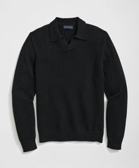 3-Ply Cashmere Jonny Collar Polo Sweater | Brooks Brothers