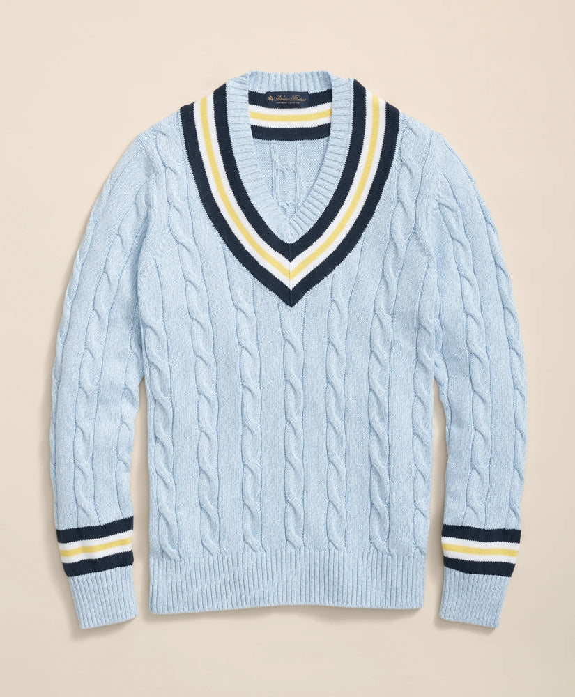 Archive Tennis Sweater in Supima | Brooks Brothers
