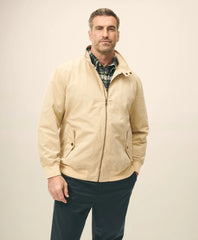 Big & Tall Bomber Jacket in Cotton Blend | Brooks Brothers