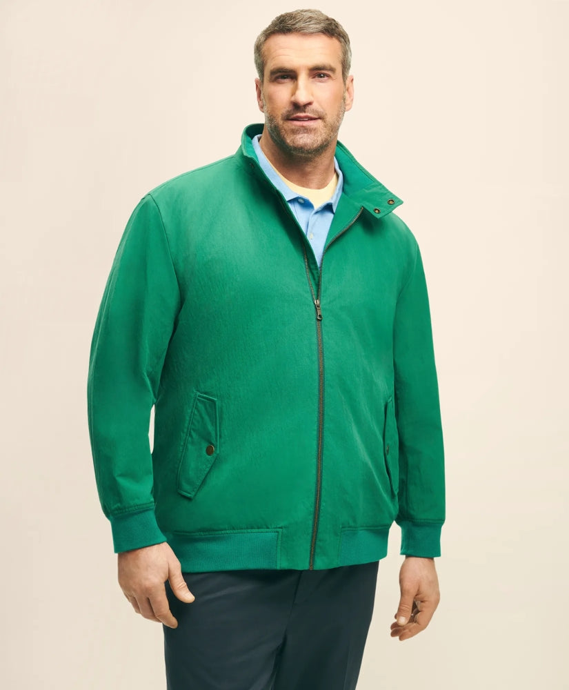 Big & Tall Bomber Jacket in Cotton Blend | Brooks Brothers