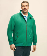 Big & Tall Bomber Jacket in Cotton Blend | Brooks Brothers
