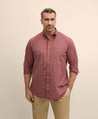Big & Tall Friday Shirt, Poplin Tartan | Brooks Brothers