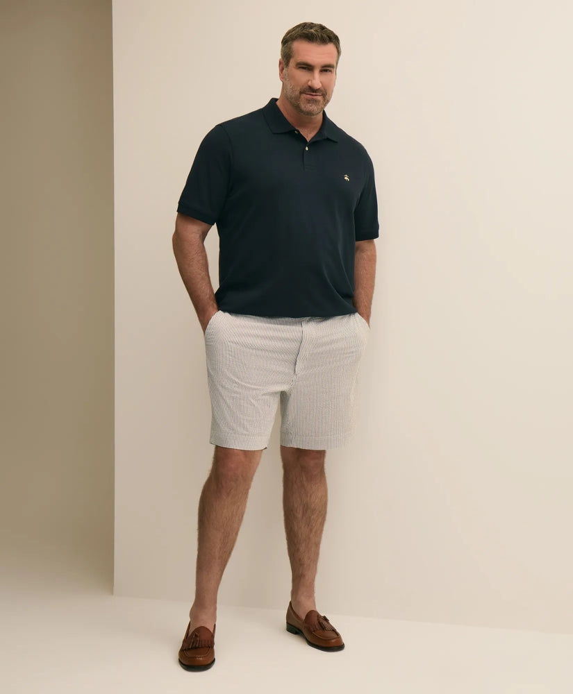 Big & Tall Stretch Cotton Seersucker Shorts | Brooks Brothers