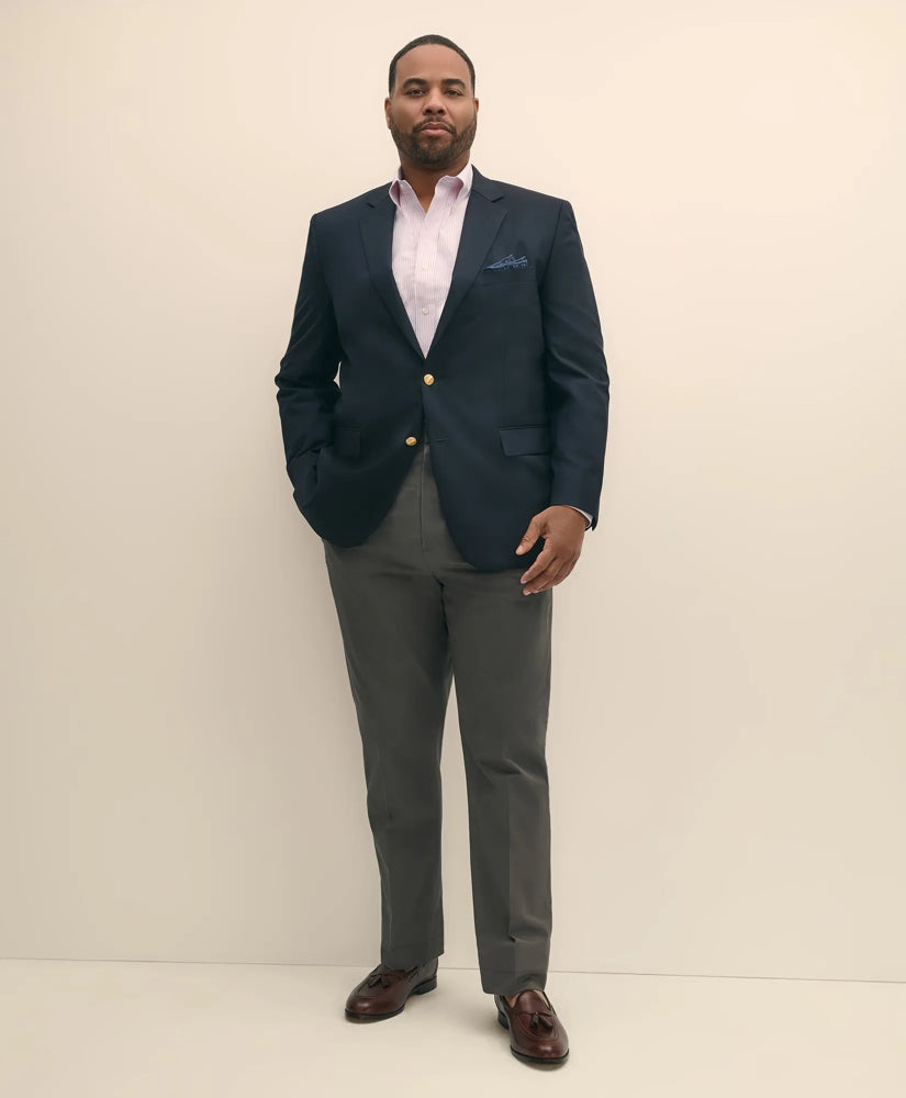 Big & Tall Two-Button 1818 Blazer | Brooks Brothers