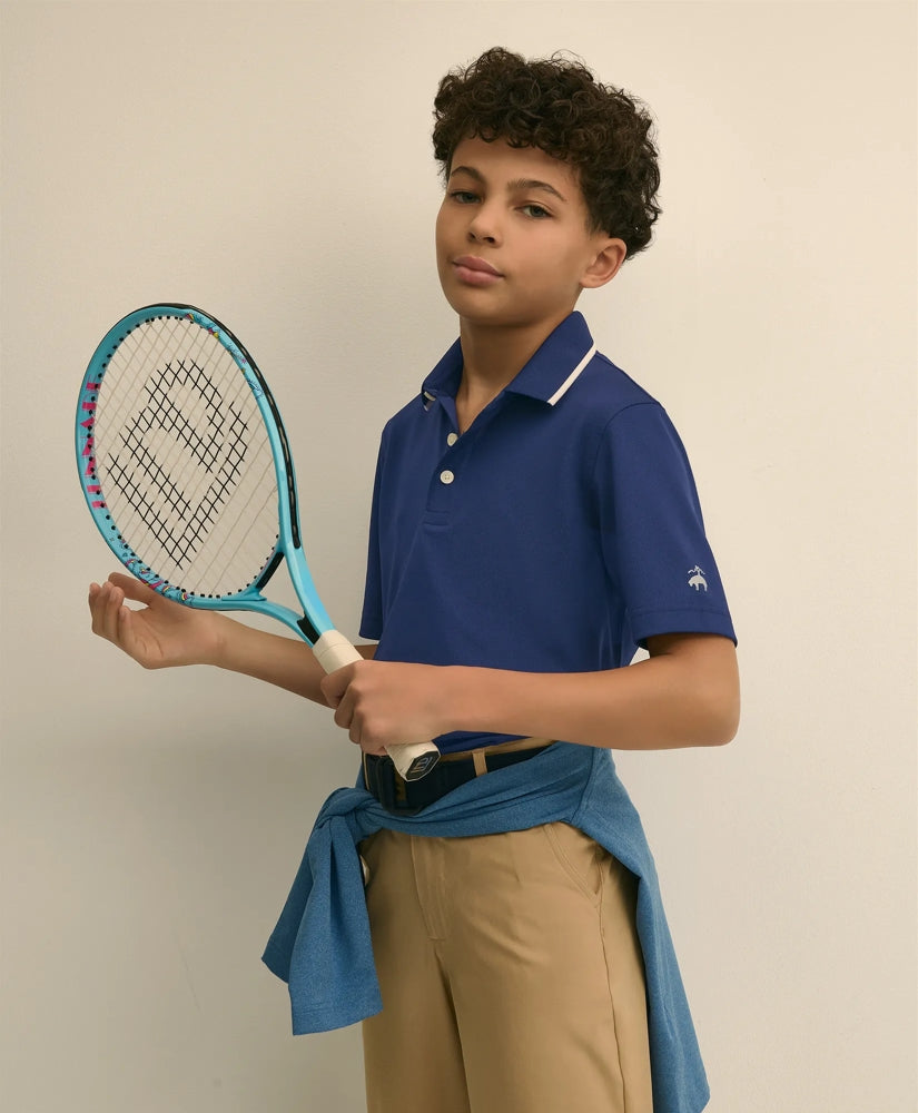 Boys Pique Performance Series Polo | Brooks Brothers