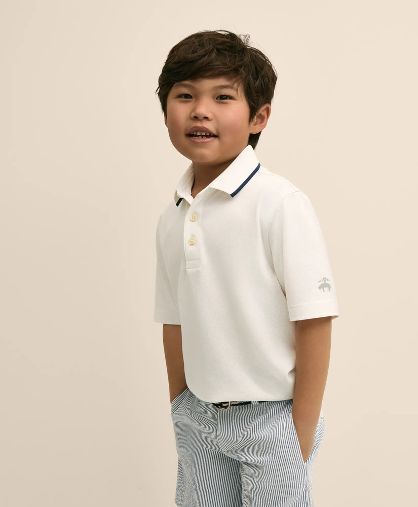 Boys Pique Performance Series Polo | Brooks Brothers