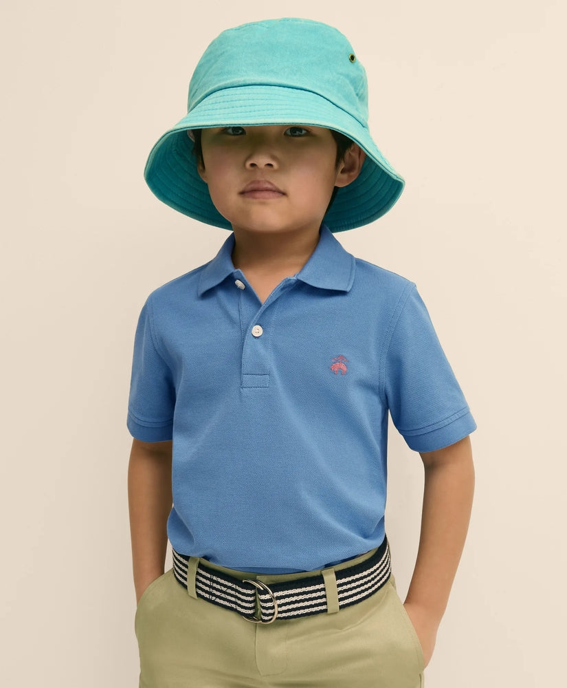Boys Short-Sleeve Pique Polo | Brooks Brothers