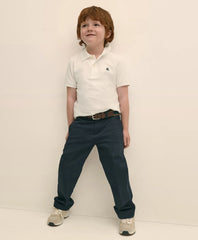 Boys Stretch Cotton Twill Advantage Chino | Brooks Brothers