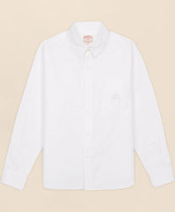 Brooks Brothers x Brain Dead Cotton Embroidered Oxford Button-Down Collar, Sport Shirt | Brooks Brothers