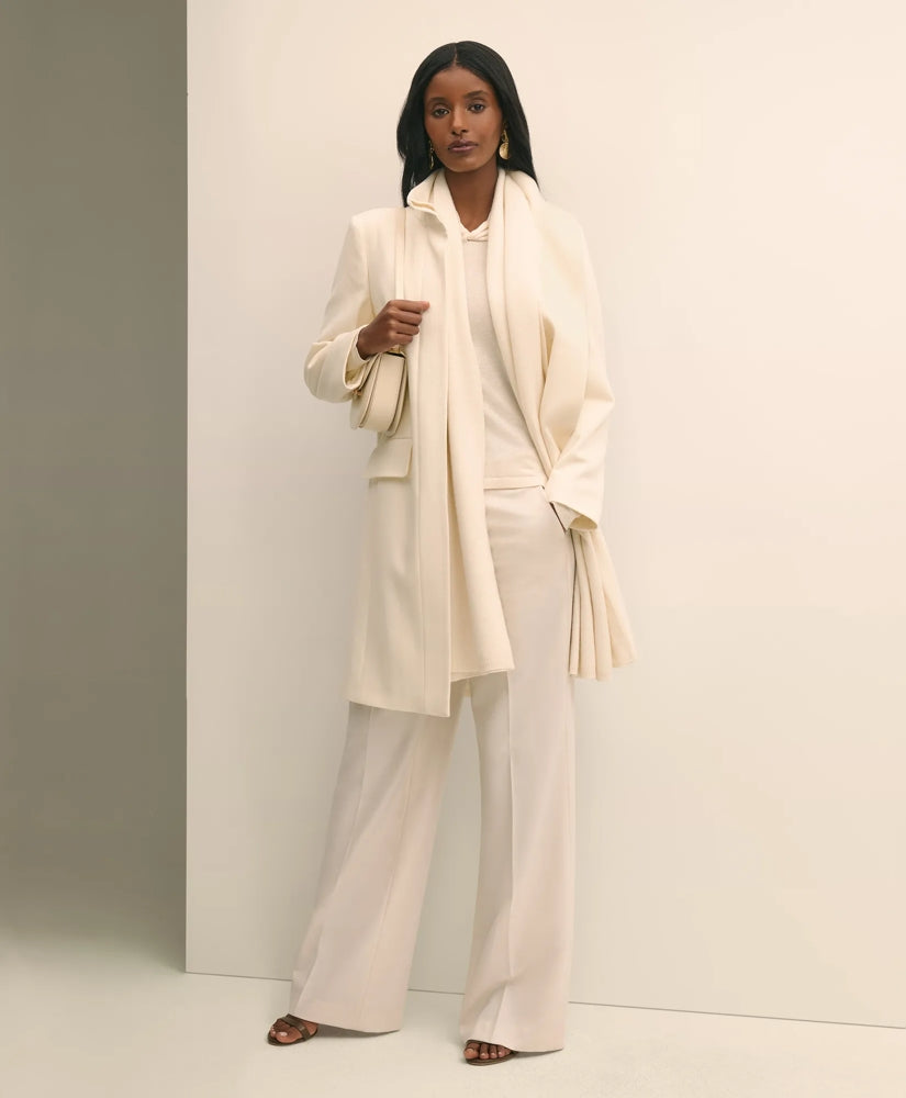 Brushed Wool Coat | Brooks Brothers