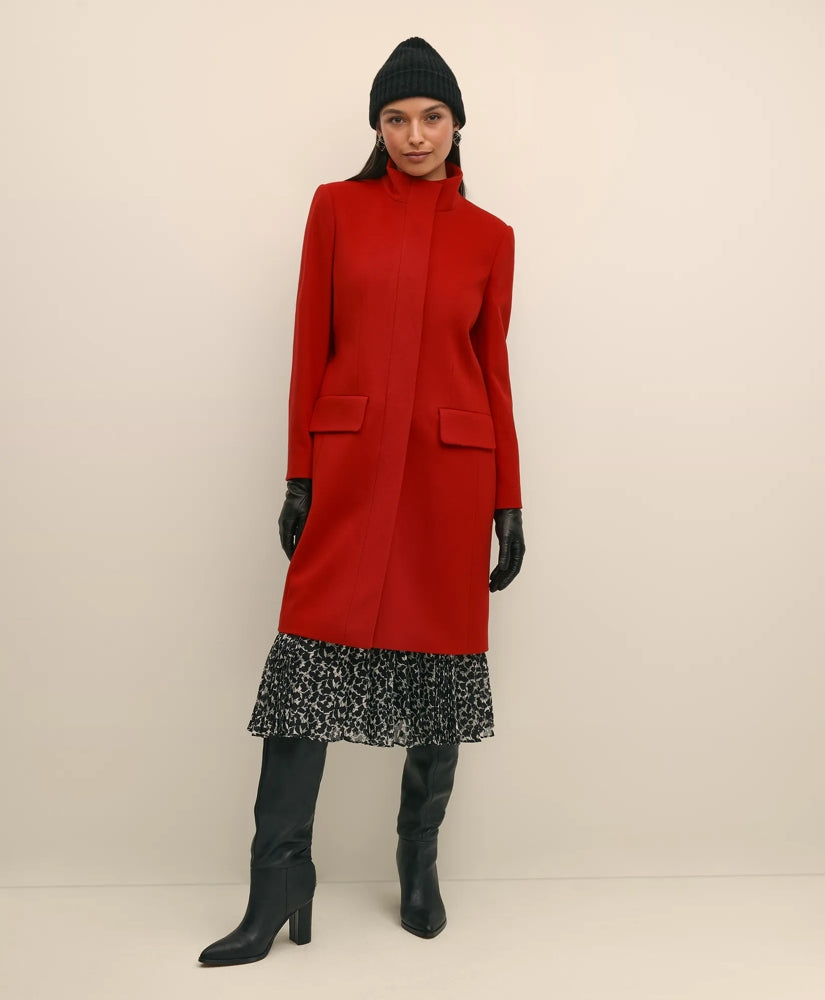 Brushed Wool Coat | Brooks Brothers