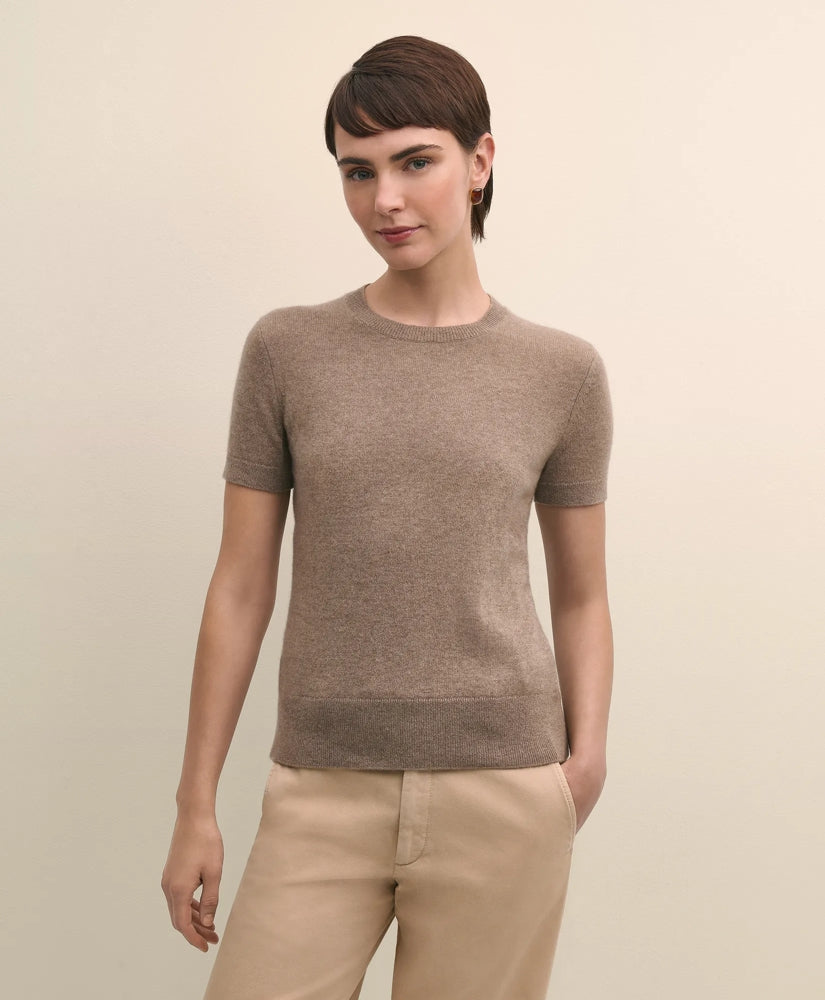 Cashmere Short-Sleeve Shell | Brooks Brothers