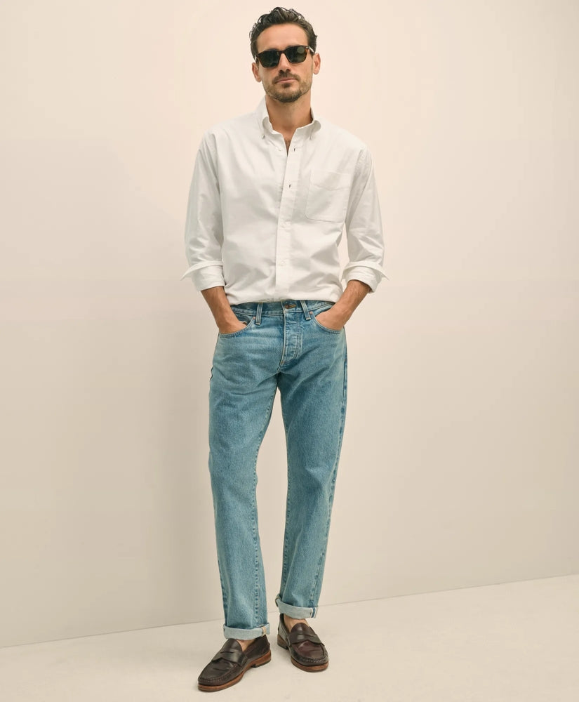 Cherry Street Selvedge Denim Jeans | Brooks Brothers