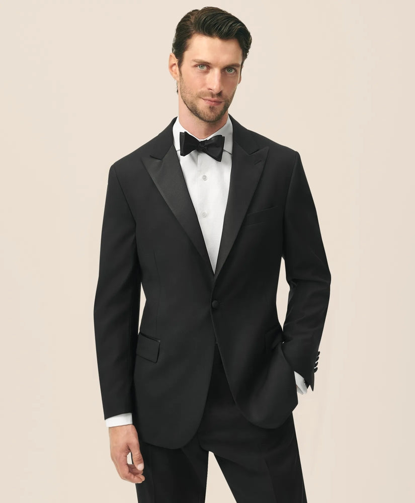 Classic Fit Wool 1818 Peak Lapel Tuxedo | Brooks Brothers