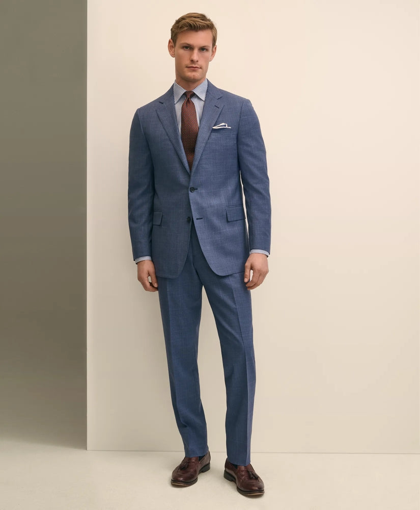 Classic Fit Wool Check 1818 Suit | Brooks Brothers
