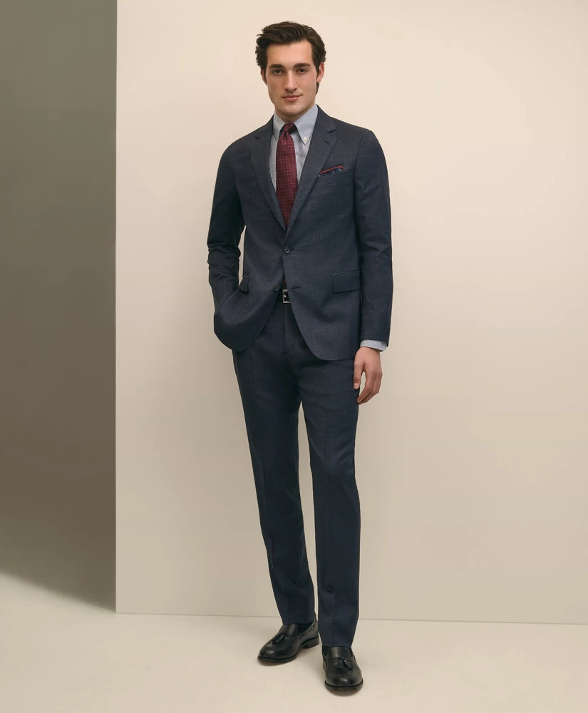 Classic Fit Wool Check 1818 Suit | Brooks Brothers