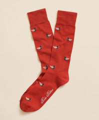 Cotton-Blend Mallard Socks | Brooks Brothers
