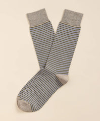 Cotton-Blend Stripe Socks | Brooks Brothers