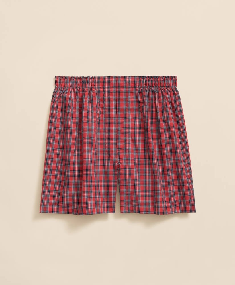 Cotton Broadcloth Royal Stewart Tartan Boxers | Brooks Brothers