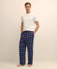 Cotton Flannel Plaid Lounge Pants | Brooks Brothers