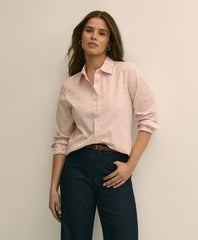 Cotton Jacquard Clip-Dot Shirt | Brooks Brothers