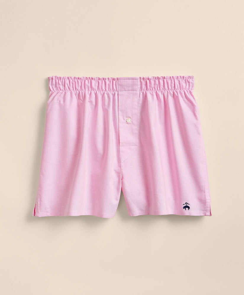 Slim Fit Cotton Oxford Boxers | Brooks Brothers
