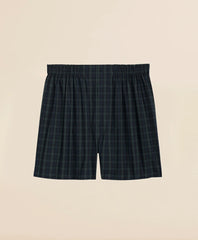 Cotton Poplin Black Watch Tartan Boxers | Brooks Brothers