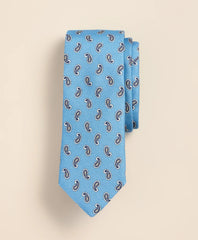 Cotton-Silk Foulard Tie | Brooks Brothers