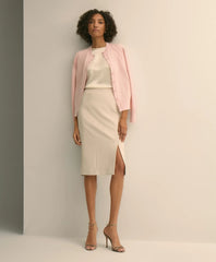 Crepe Pencil Skirt | Brooks Brothers