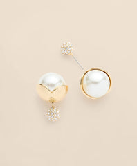 Faux-Pearl Ball Stud Earrings | Brooks Brothers
