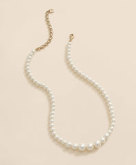 Faux-Pearl Gold-Plated Necklace | Brooks Brothers