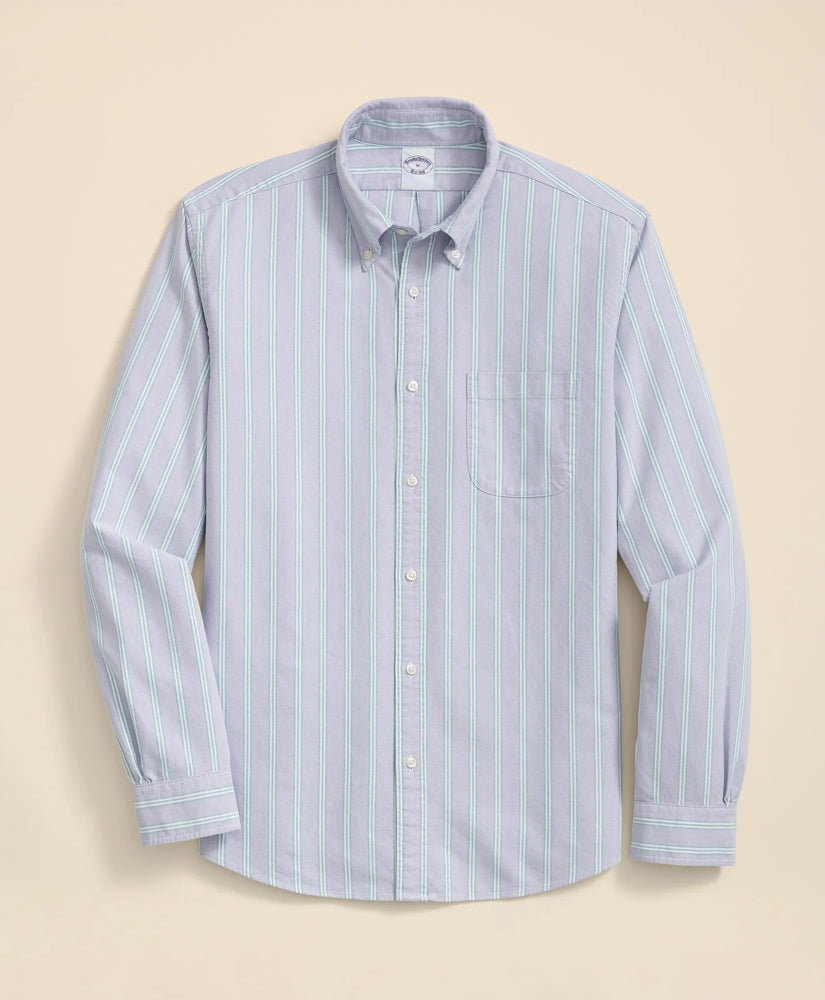 Friday Shirt, Oxford Multi Stripe | Brooks Brothers