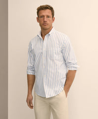 Friday Shirt, Oxford Regatta Stripe | Brooks Brothers