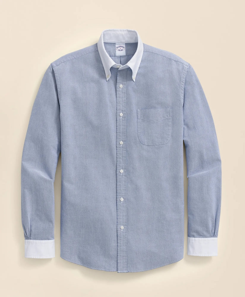 Friday Shirt, Oxford with White Collar | Brooks Brothers