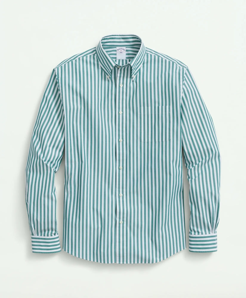 Friday Shirt, Poplin Butcher Striped | Brooks Brothers