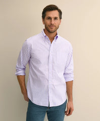 Friday Shirt, Poplin Butcher Striped | Brooks Brothers