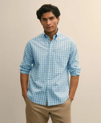Friday Shirt, Poplin Check | Brooks Brothers