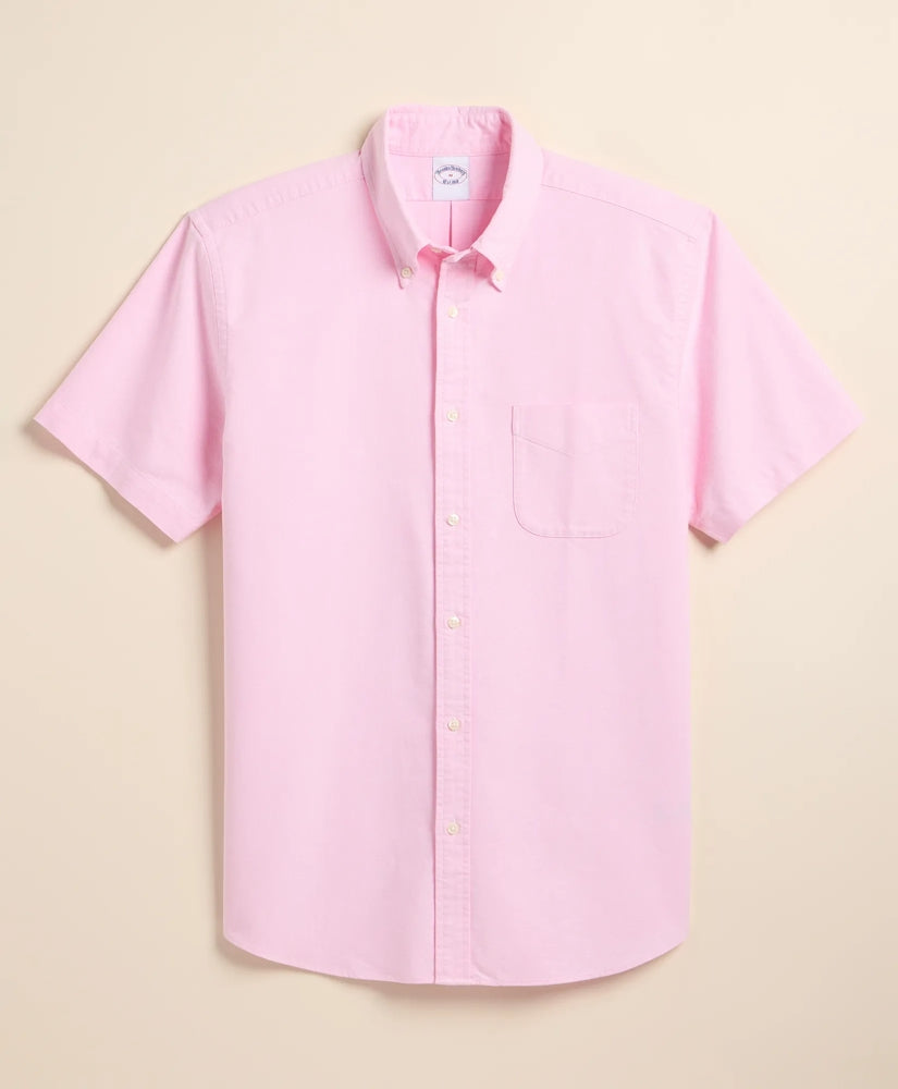 Friday Short-Sleeve Oxford Shirt | Brooks Brothers
